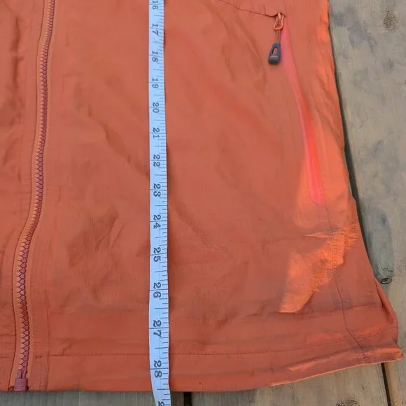 Outdoor Research Men's Lightweight Orange Hooded Jacket - Full Zip - Sz Small - Picture 7 of 11